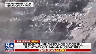 Trump announces successful US strike on 3 Iranian nuclear sites