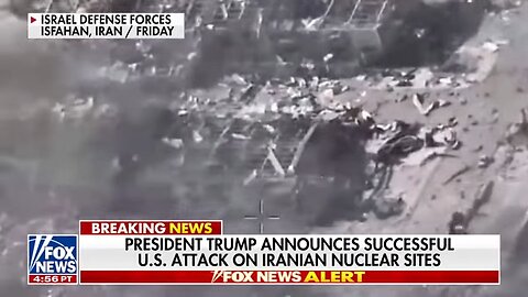 Trump announces successful US strike on 3 Iranian nuclear sites