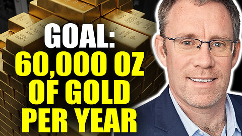 Gold Production Started! 60,000 oz/yr Goal | Shane Williams