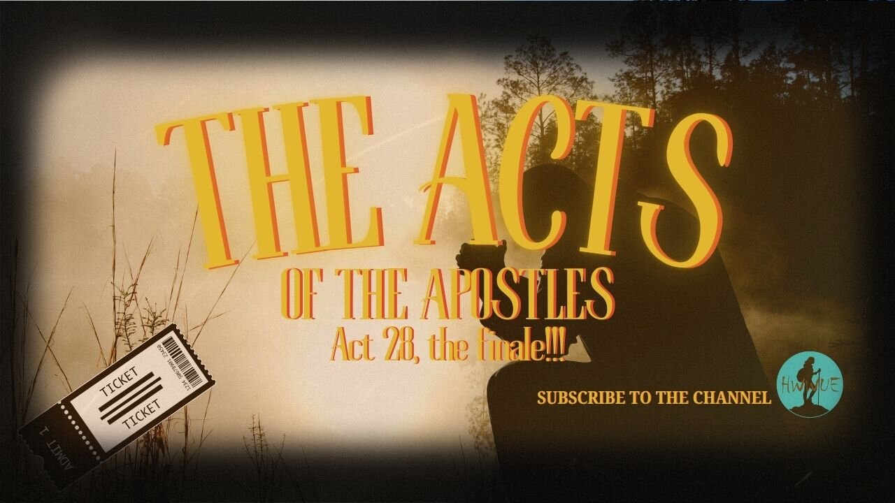 NEW TIME!!! Ten-IV with (T)ea - The Acts of the Apostles, Act 28