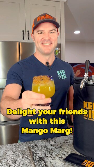 Golden, smooth, and unforgettable - The margarita your taco night deserves. Mango Margs! #margarita