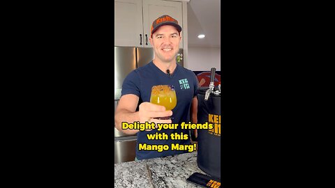 Golden, smooth, and unforgettable - The margarita your taco night deserves. Mango Margs! #margarita