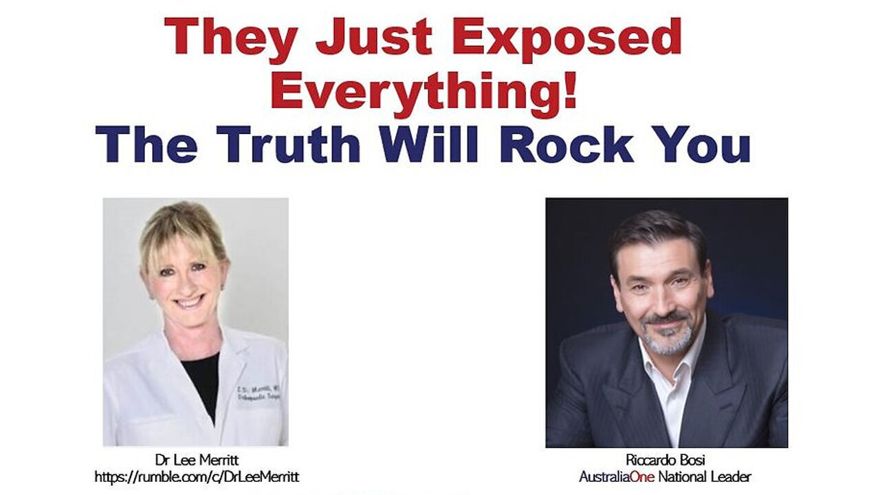 Ricardo Bosi w Dr Lee Merritt - INTEL UPDATE about THE WAR GOOD vs EVIL