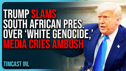 Trump SLAMS South African Pres. Over “White Genocide,” Liberal Media CRIES AMBUSH