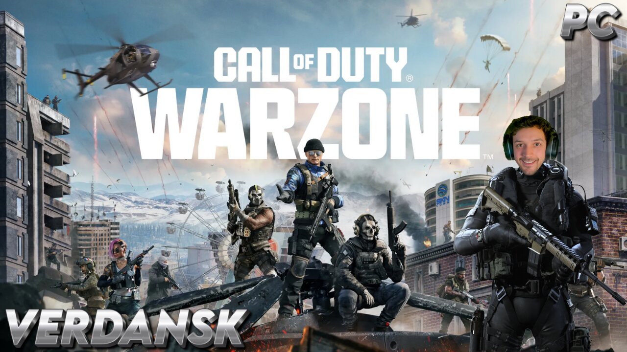 🔴LIVE - WARZONE - CRAZY VERDANSK ADVENTURES (PC)
