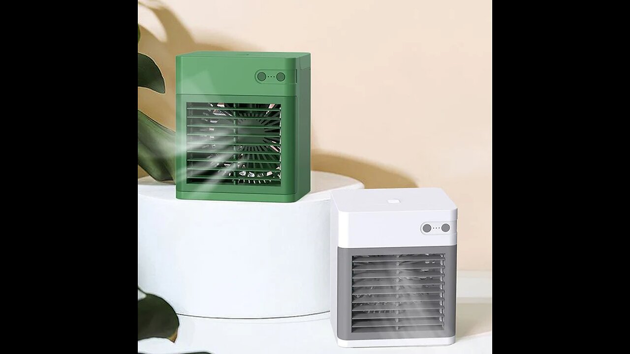 3-in-1 Cooling Fan Humidifier, with 3 Wind Modes, Adjustable Angle & Ultra-quiet Design, for Home