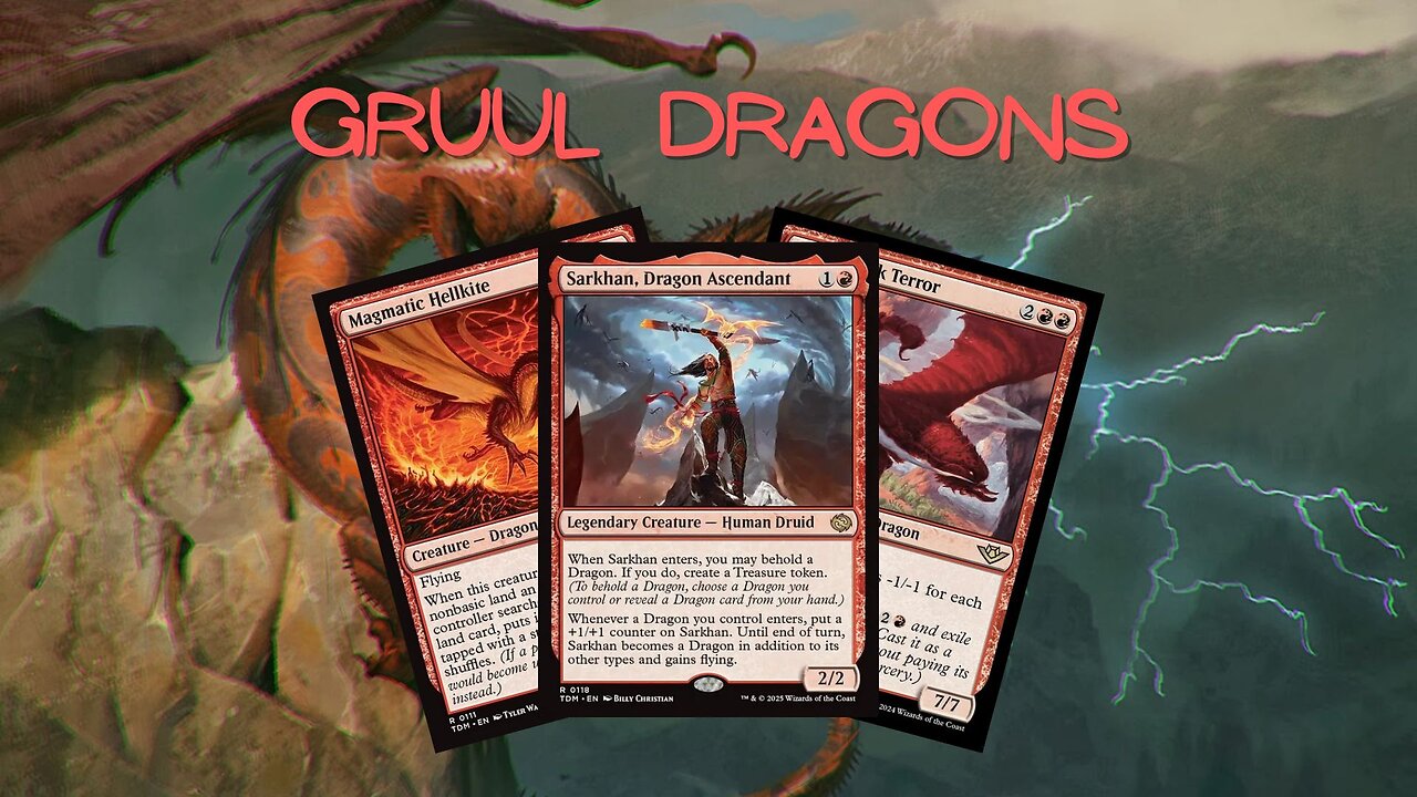 Gruul Dragons | Magic the Gathering Arena | Tarkir Dragonstorm | Pioneer Gameplay
