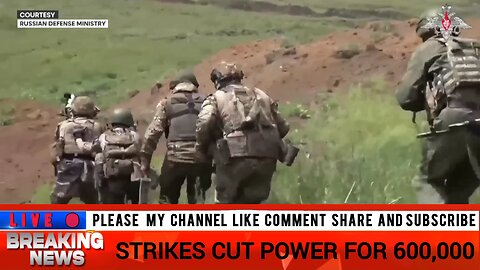 600,000 Affected as Fresh Russian Strikes Hit Ukraine’s Power Grid