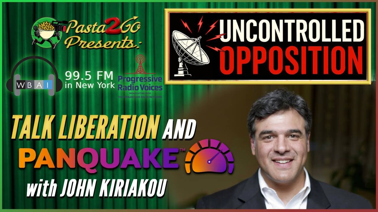 Talk Liberation & Panquake with John Kiriakou - Uncontrolled Opposition recording for WBAI 99.5 fm