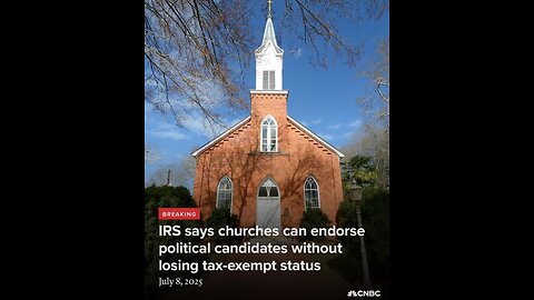 IRS Clears Churches to Endorse Candidates Without Losing Tax Status