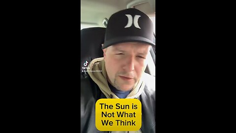 The sun if not what we think it is