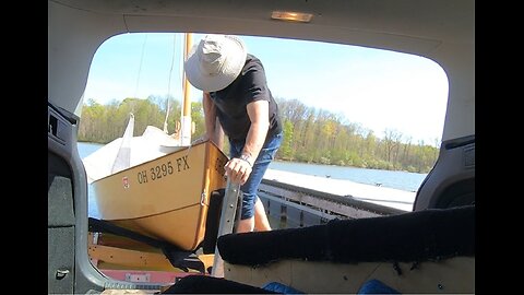 Sailing Grace: Repairs in Time! Early Spring Ohio Sailing
