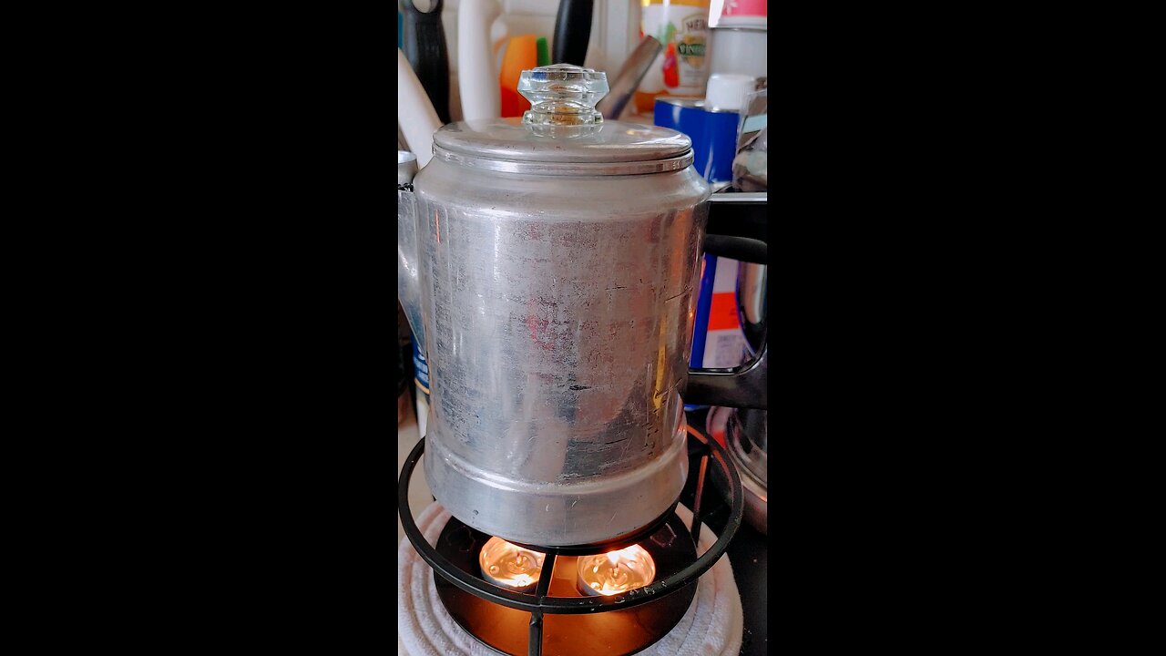 Candle-Powered Coffee: Percolating Perfection