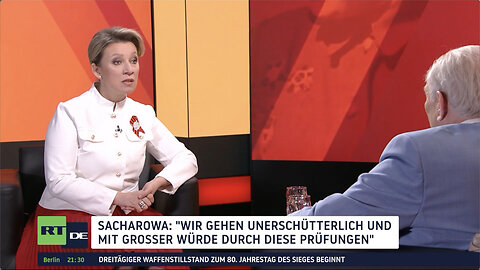 Sacharowa: "Warum haben offenbar nicht alle in Deutschland Lehren aus dem 2. Weltkrieg gezogen?"