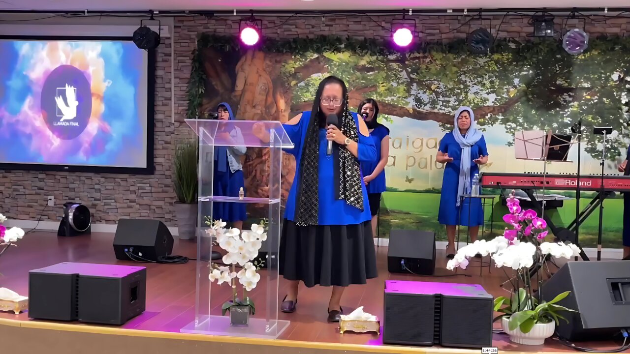 🌸Servicio de damas, Tema 🌸✨ «𝐇𝐞 𝐚𝐪𝐮𝐢́ 𝐥𝐚 𝐬𝐢𝐞𝐫𝐯𝐚 𝐝𝐞𝐥 𝐒𝐞𝐧̃𝐨𝐫» ✨🌸, Pastor Allan Jimenez.