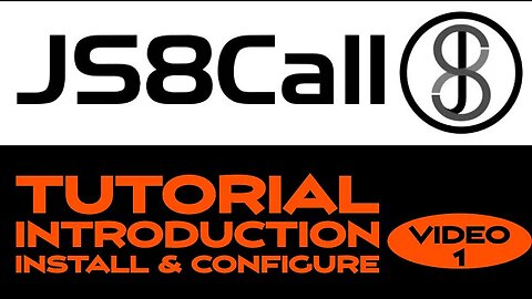 JS8Call Vid 1 | Introduction, Install, Configure, First Tour