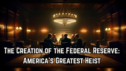 The Creation of the Federal Reserve-America's Greatest Heist: Jekyll Island, Georgia 1910