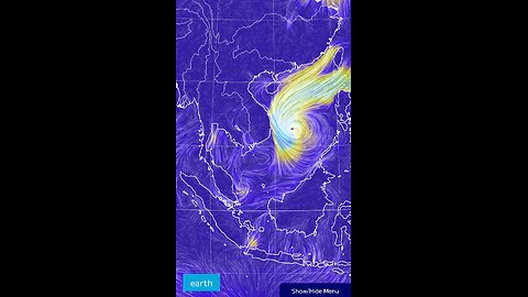 [WARNING] storm coming from east into west coast (FROM OCEAN)