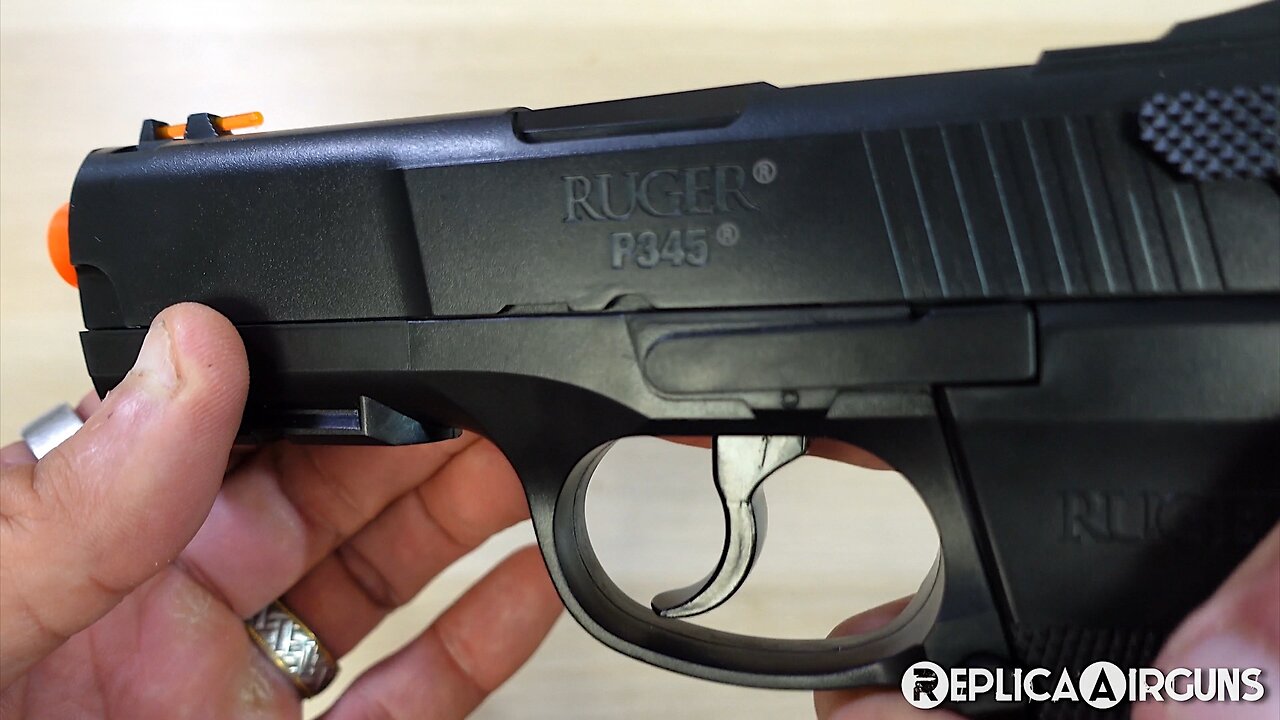 Umarex Ruger P345 CO2 NBB Airsoft Pistol Table Top Review