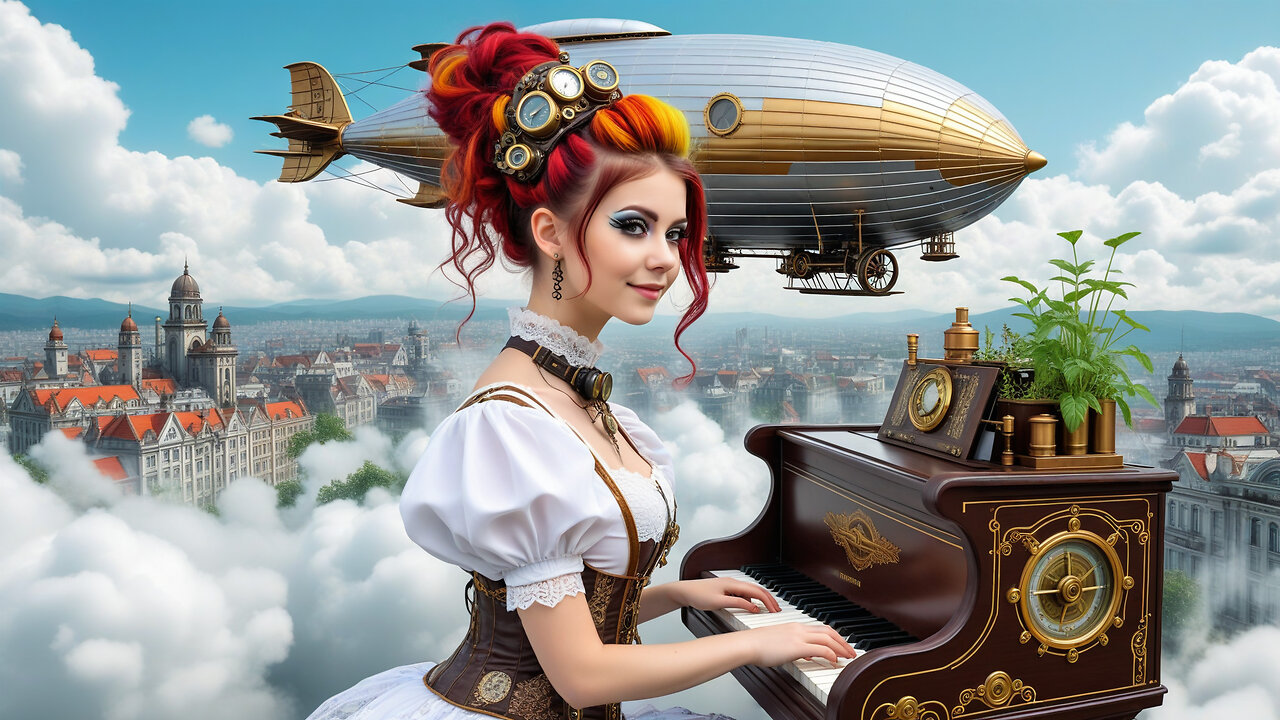 Sebastian Biel - Steampunk City (Official Music Video)