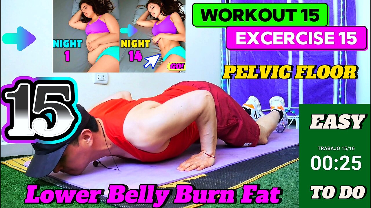 🟣LOWER ABDOMEN And PELVIC FLOOR WORKOUT ROUTINE🥳😍You Can Do It💪 Even!👏From The Comfort Of Your Bed🛌😍