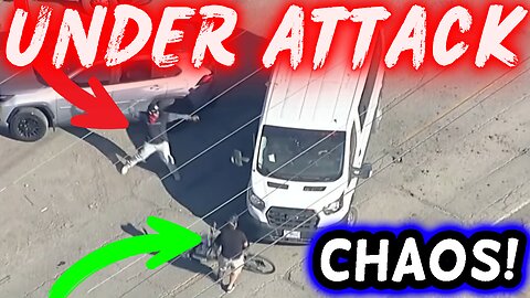 ICE Agents Under Attack! Ventura Farm Protest EXPLODES Live