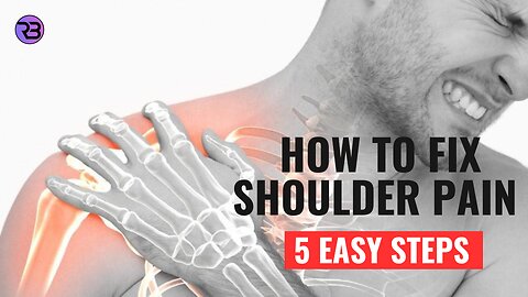 How to Fix Shoulder Pain/Impingement! (5 Easy Steps)