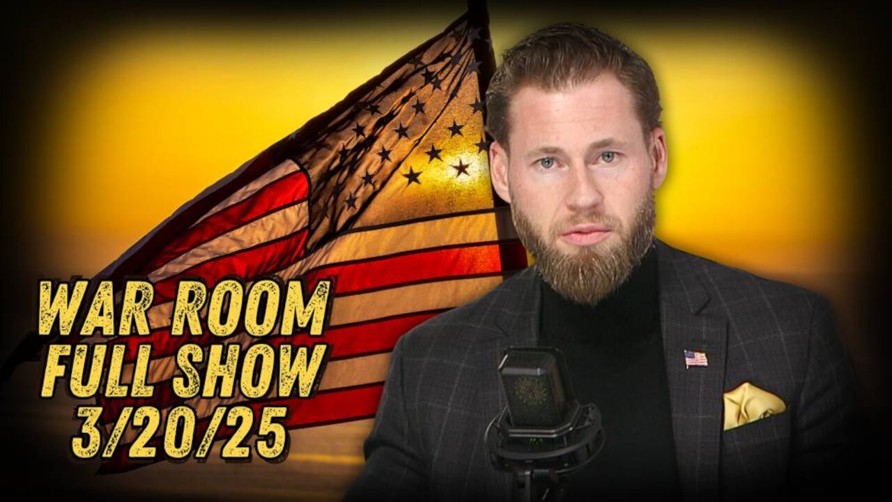 WAR ROOM WITH OWEN SHROYER - 3/20/2025: Trump Admin To Investigate Anti-MAGA Swatting Terrorism, Shut Down Dept. Of Education And More!