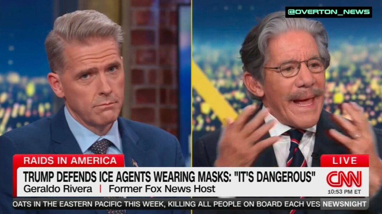 That Was COLD! Scott Jennings SCHOOLS Geraldo Rivera On Why ICE Agents Must Wear Masks In Public