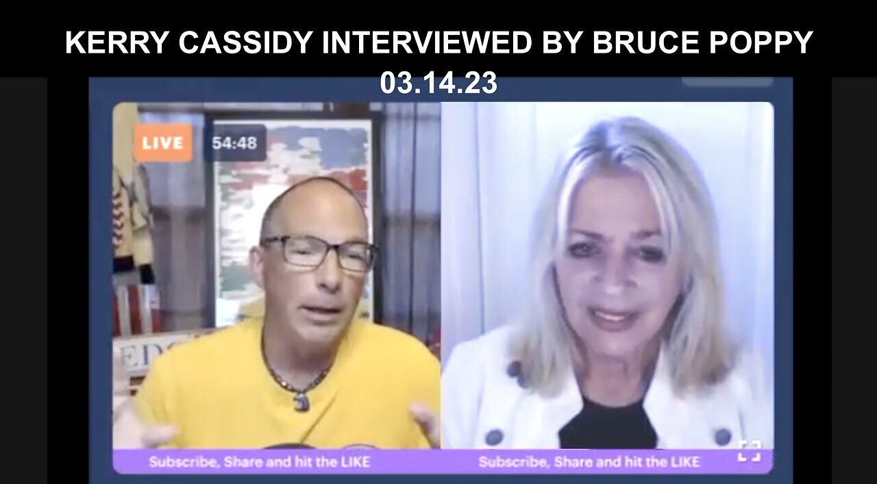 KERRY CASSIDY INTERVIEWED BY BRUCE POPPY: CURRENT EVENTS