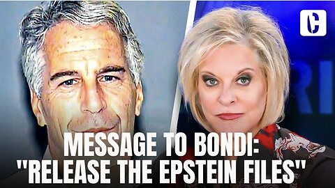 MESSAGE TO BONDI: Release The Epstein Files! You Promised, Now Deliver