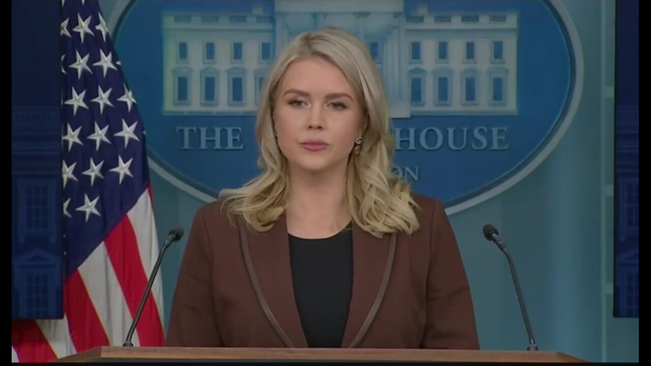 Karoline Leavitt Shuts Down Fake News About A U.S. Military Base On The Gaza Border