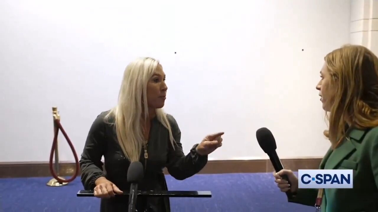 MTG DESTROYS British Reporter