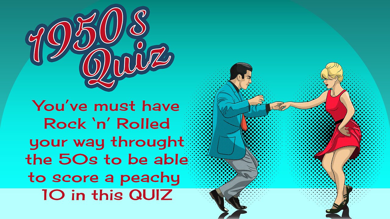 Very Hard 1950s Quiz