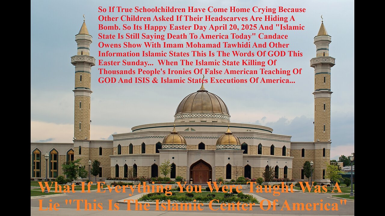 So Its Happy Easter 2025 "Death To America" Candace Owens Show With Imam Mohamad Tawhidi