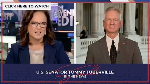 Senator Tuberville joins the Evening Edit to Discuss the Border and the Rise in Antisemitism