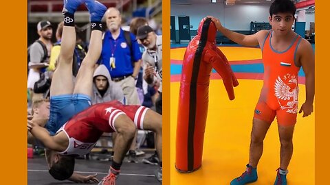 Can one learn wrestling at home? Trying a hip throw