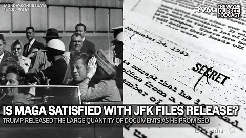 E2057: Did The JFK Files Release Meet Expectations? 3/19/25