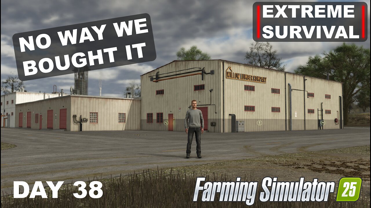 EXTREME SURVIVAL | We Finally Bought It! | FS25 - DAY 38