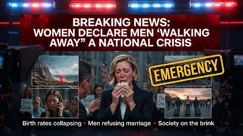Women Have Just Declared Men Walking Away A Crisis