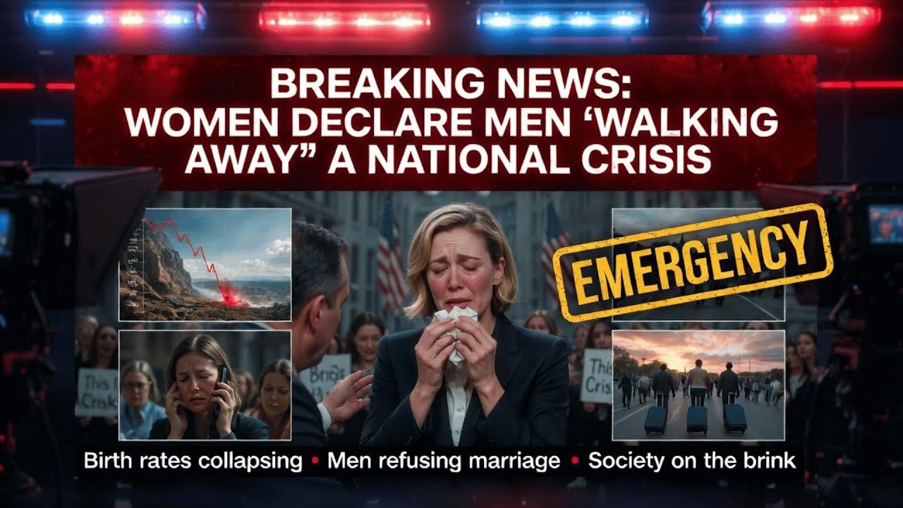 Women Have Just Declared Men Walking Away A Crisis
