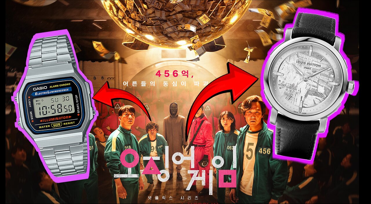 Watches I've spotted in Squid Game! (Seasons 1 and 2)