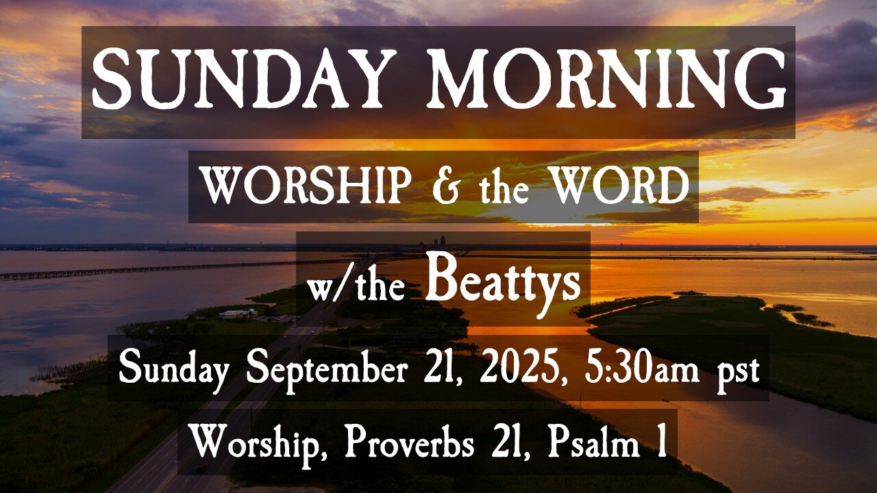 🌞 SUNDAY MORNING ✝️