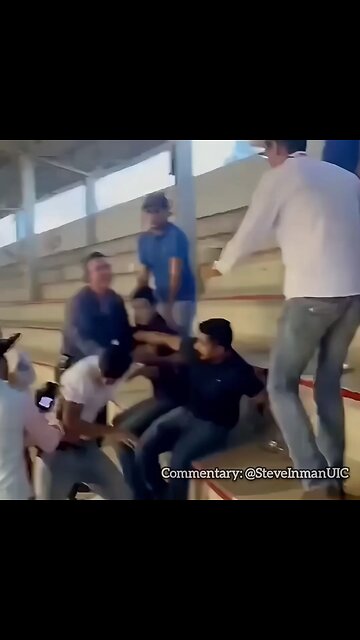 Drunk Man Kicks His Own Ass