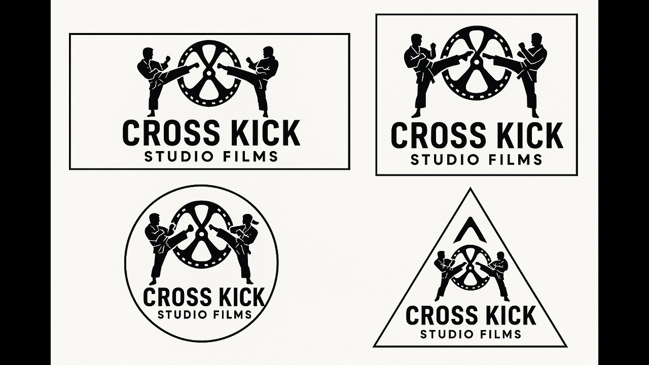 Cross kick Studio Films Plates
