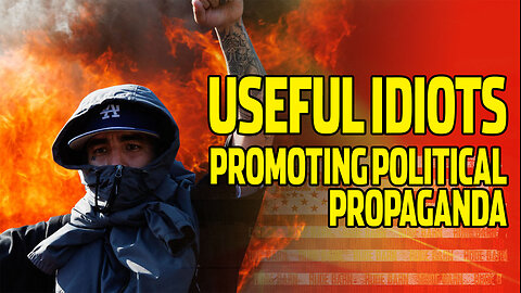Paid political protestors promoting Communism, and they don't even realize it.