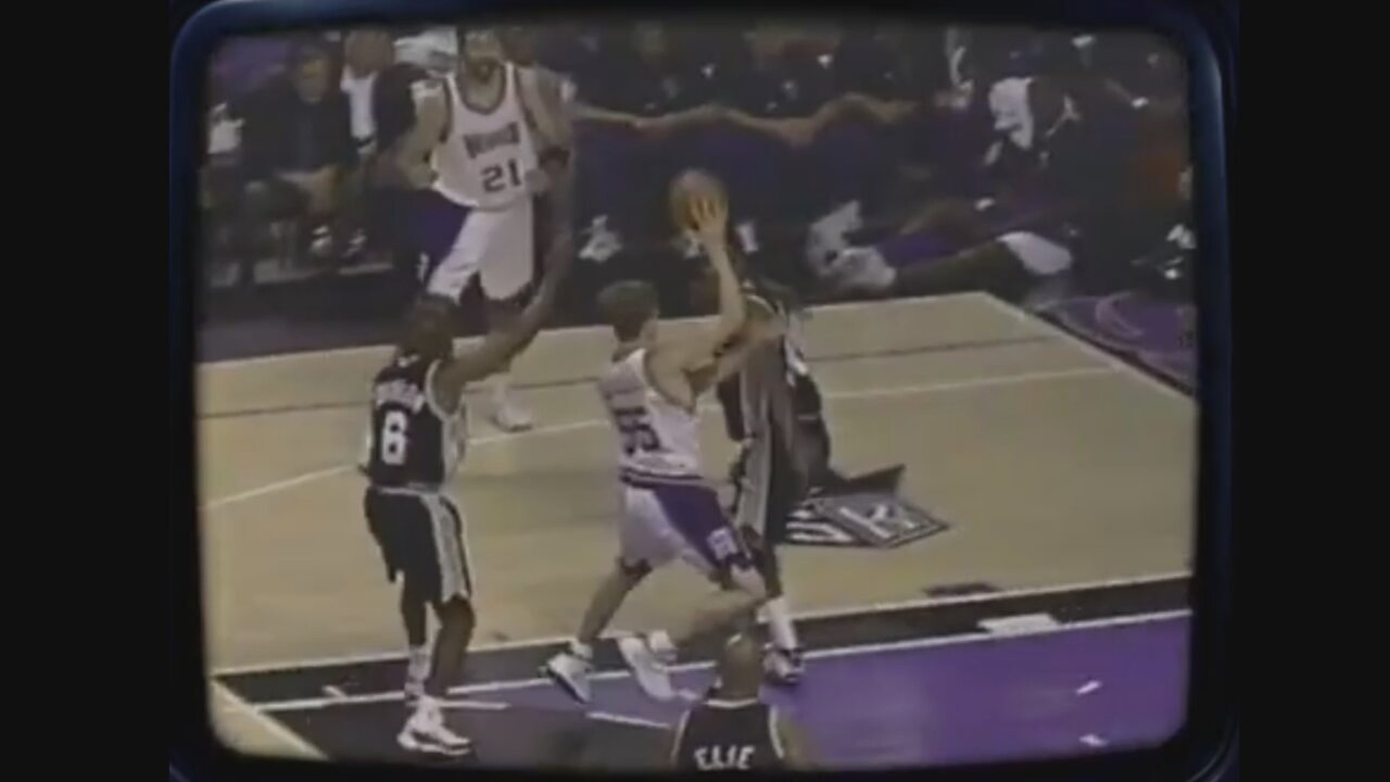 Jason Williams 14 Points 7 Ast 3 Stl Vs. Spurs, 1999.