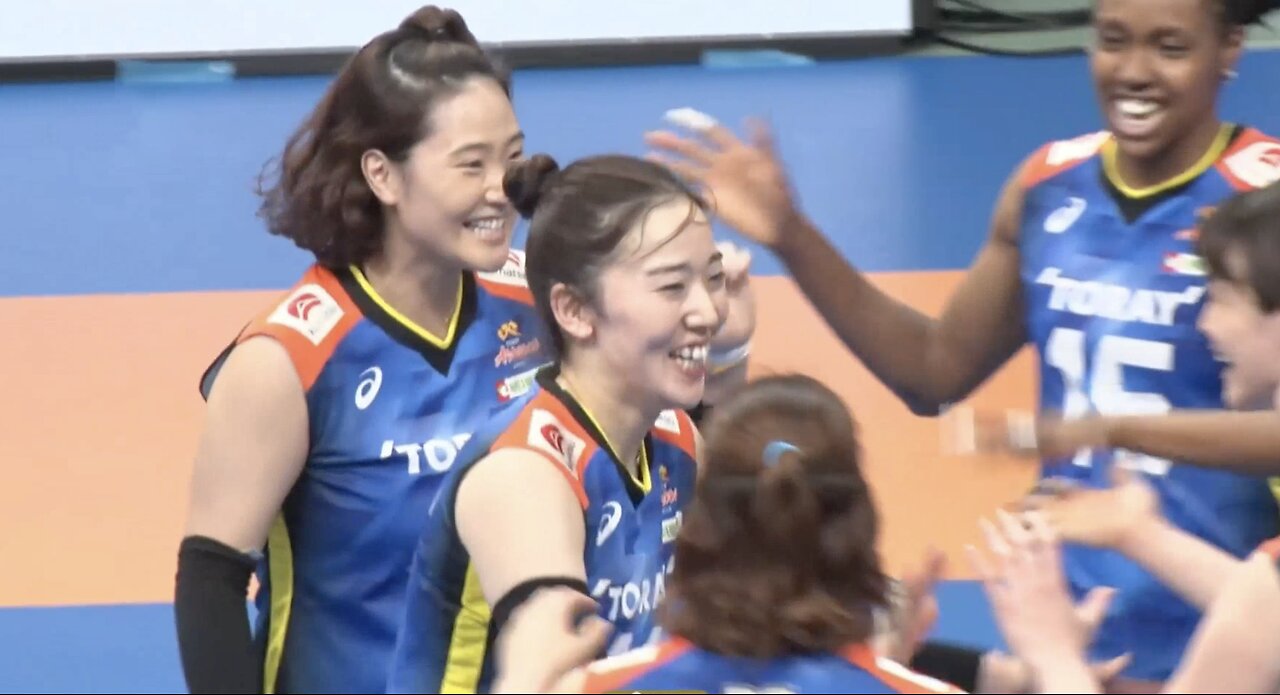 Kyoko Aoyagi's Excellent Quick Spikes on 20250412 against OSAKA Marvelous