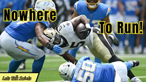 Why the Saints Couldn't Run vs Chargers – Film Breakdown