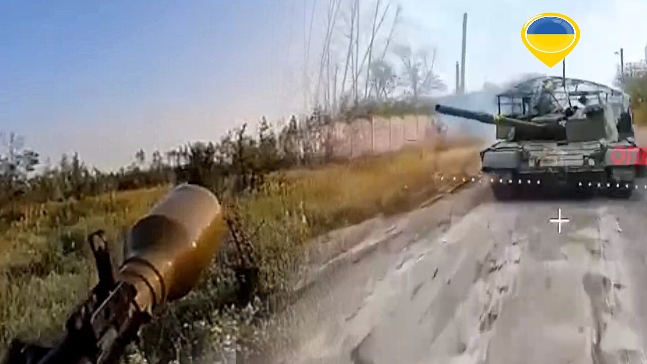 Close-Range: Russian Soldiers Trap Ukrainian Tanks in Deadly Ambush